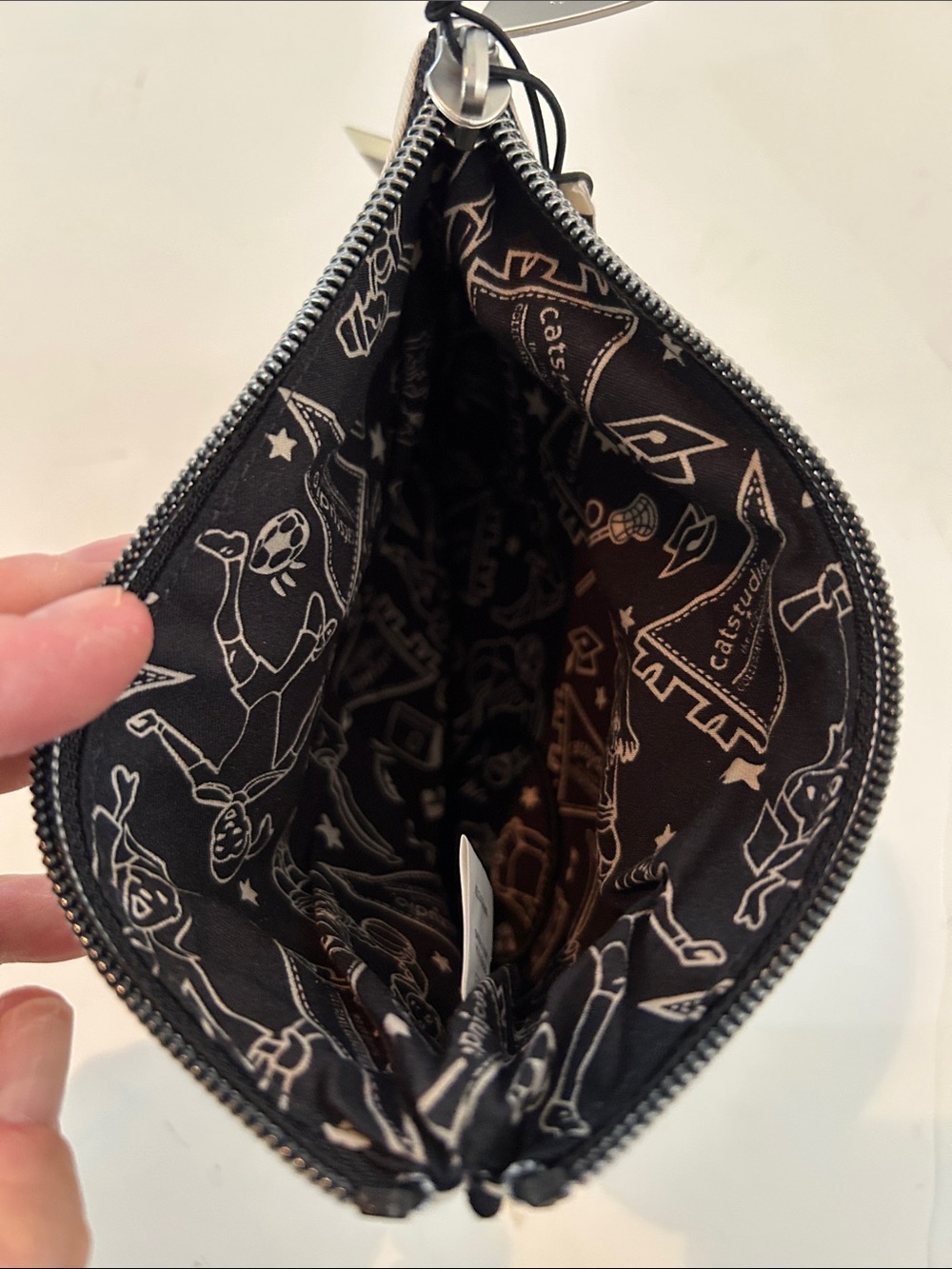 Catstudio university of georgia emblems Zip Pouch NEW Bulldog Sanford stadium - Picture 5 of 10